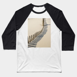 Spiny Beach Fence Baseball T-Shirt